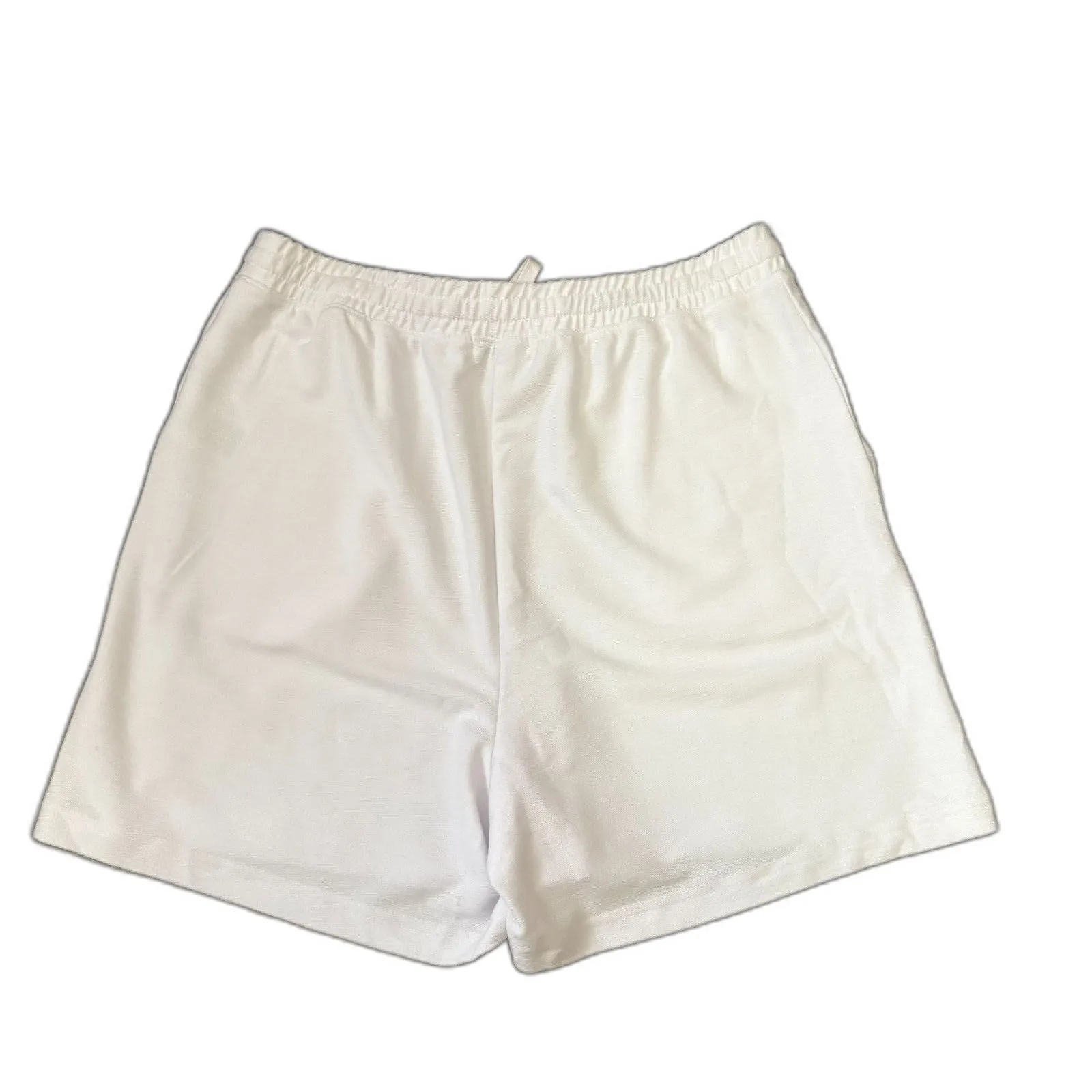 Kinesis White Lounge Shorts Drawstring Waist Soft Knit Athleisure Size Small - Image 2