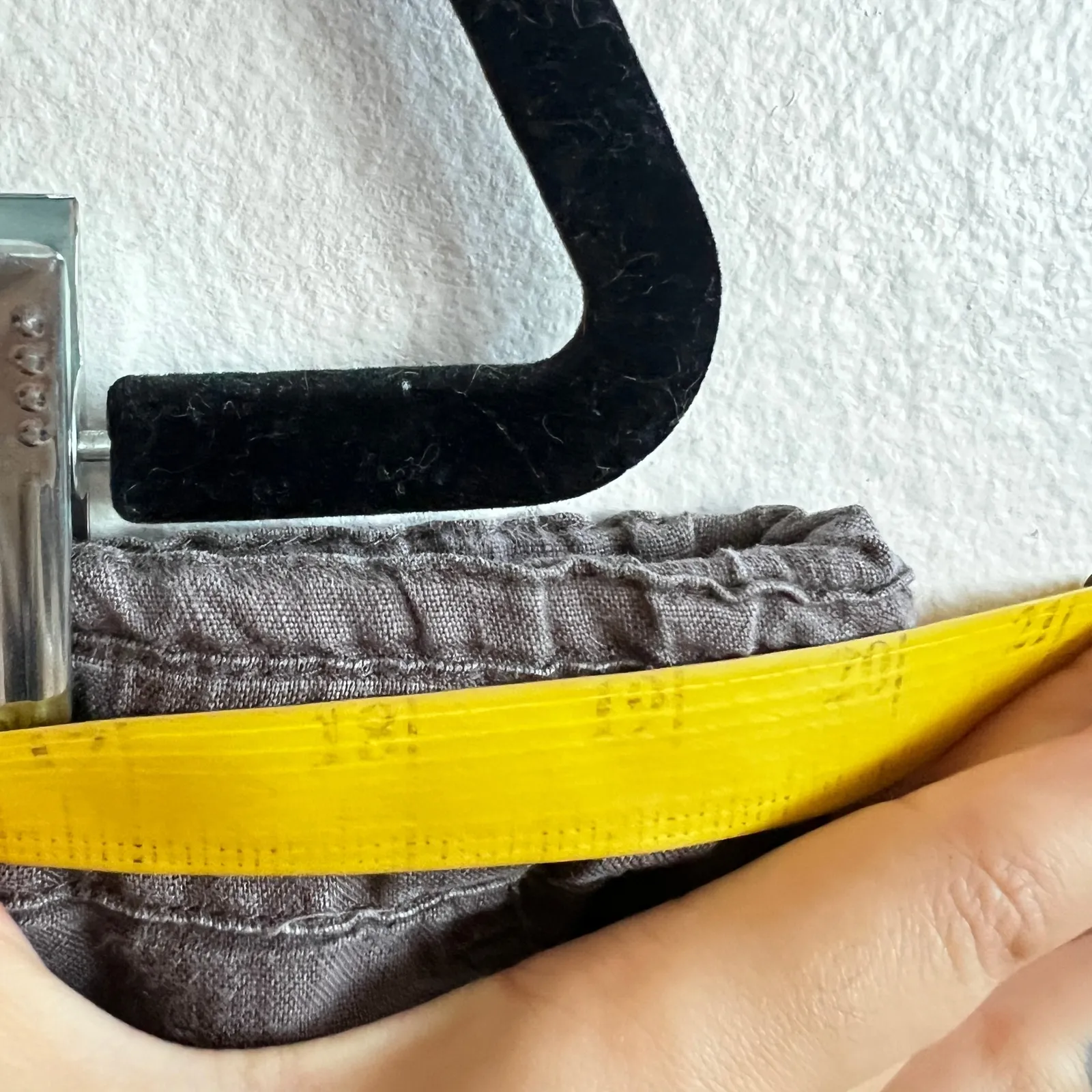 Allen Allen 100% Linen Wide Leg Pull On Pants Womens Size L Gray Coastal Beachy - Image 4