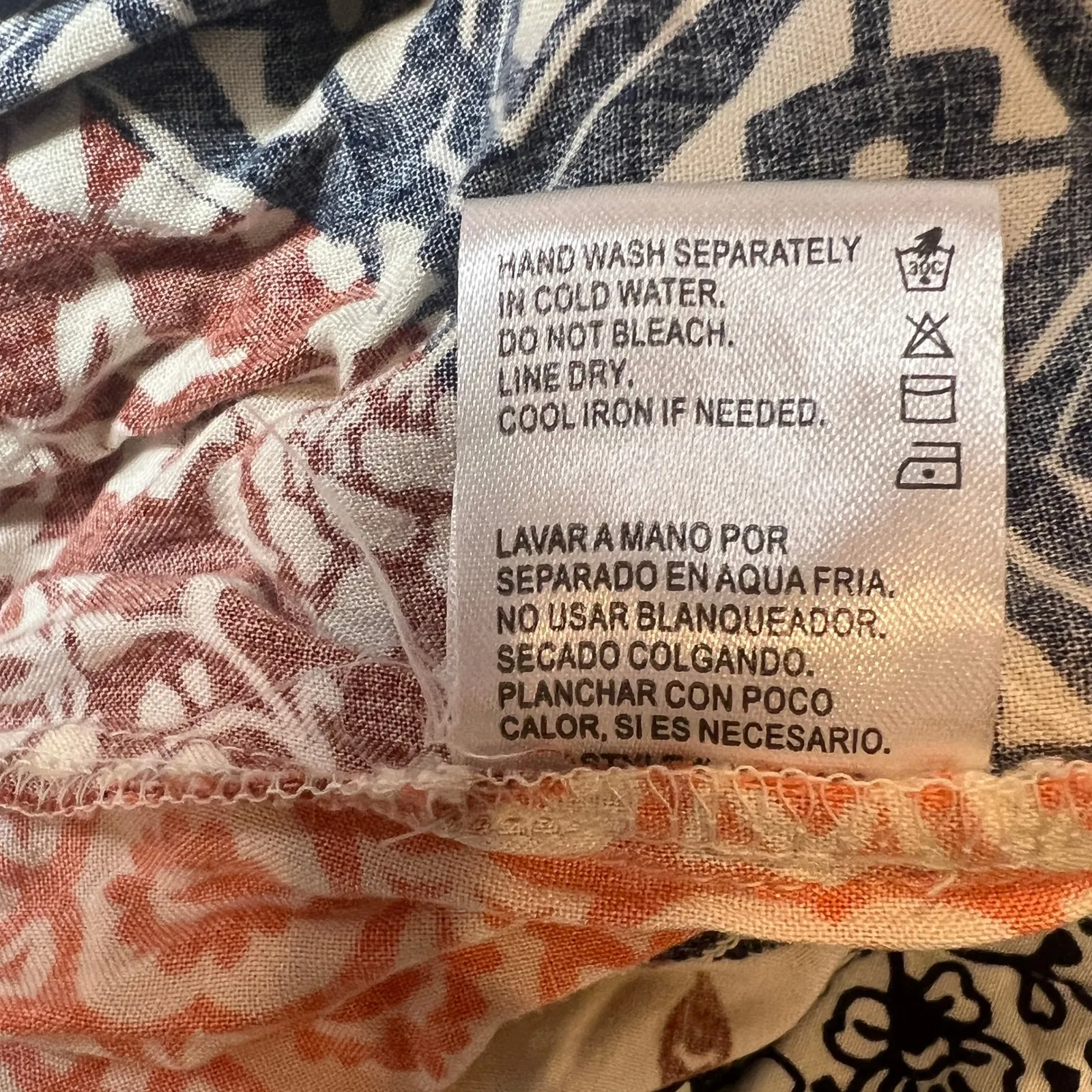 Patrons of Peace Women's Multicolor Patchwork Boho Short Sleeve Romper Size M - Image 6