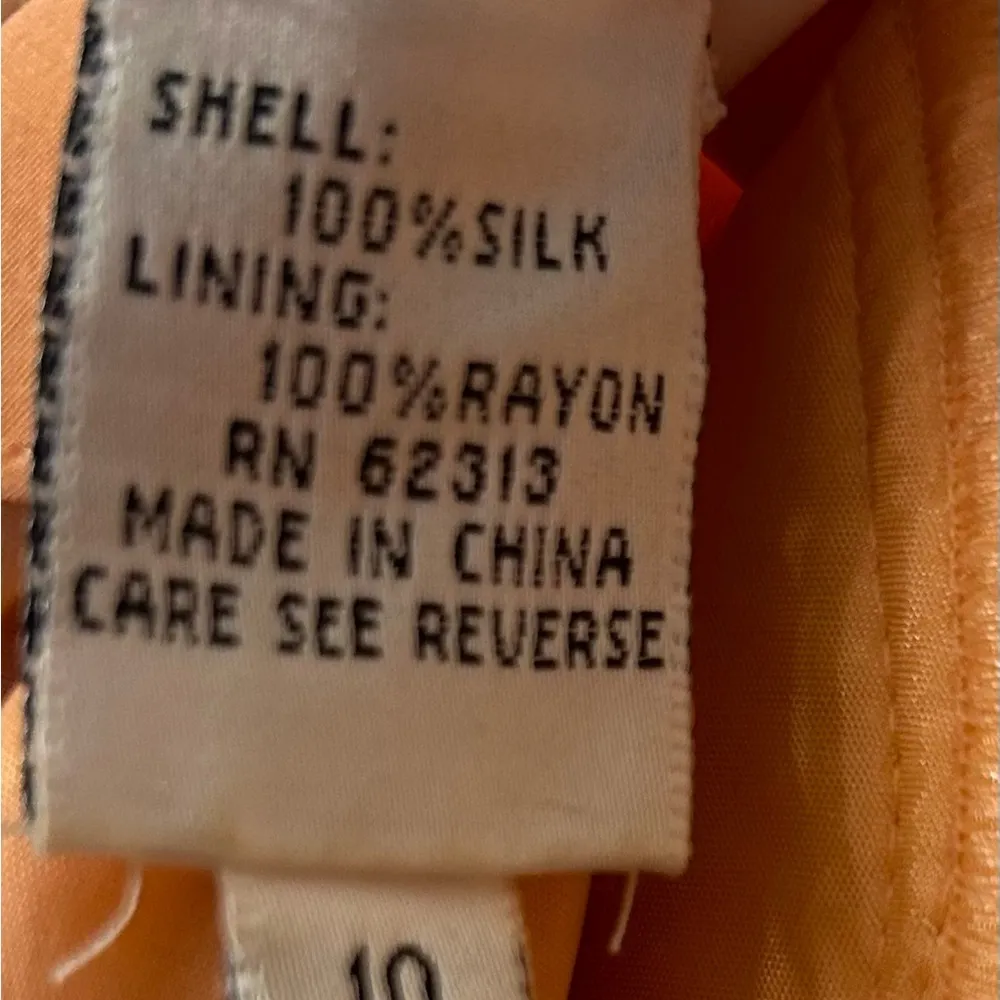 Vintage Black tie by Oleg cassini sequined dress 10 Pink - Image 5