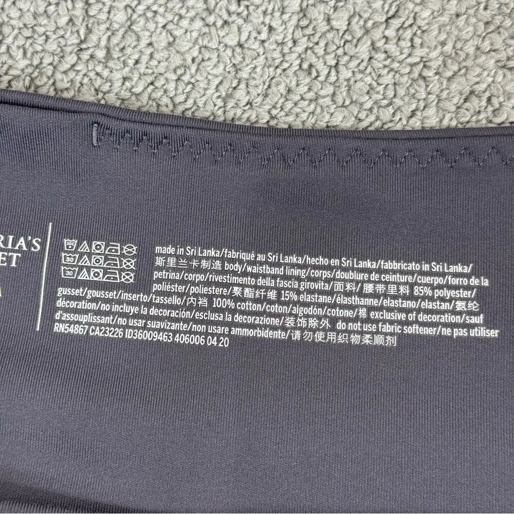 Victorias Secret Incredible Essential Pocket Legging Purple Grey Size 4 - Image 10