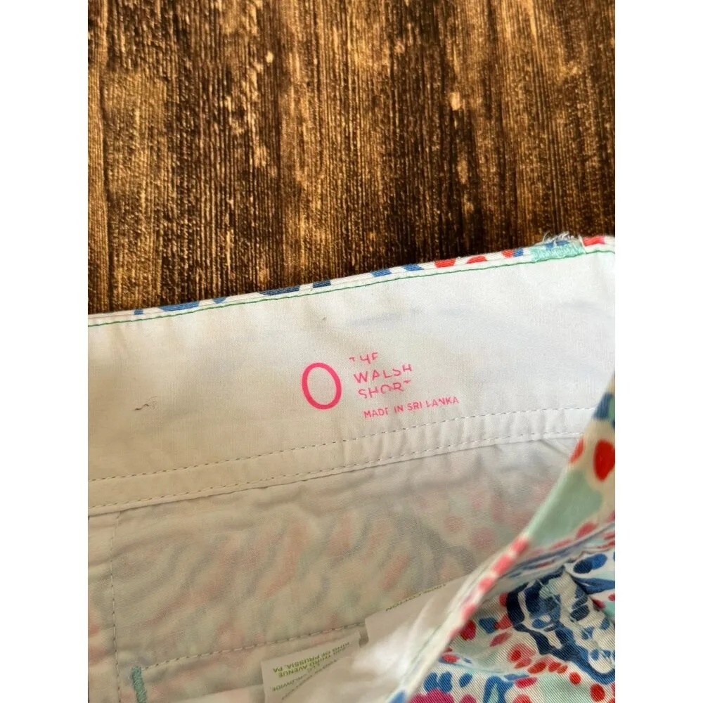 Lilly Pulitzer Walsh multicolor seashell print "Shell Me About It" shorts size 0 - Image 3