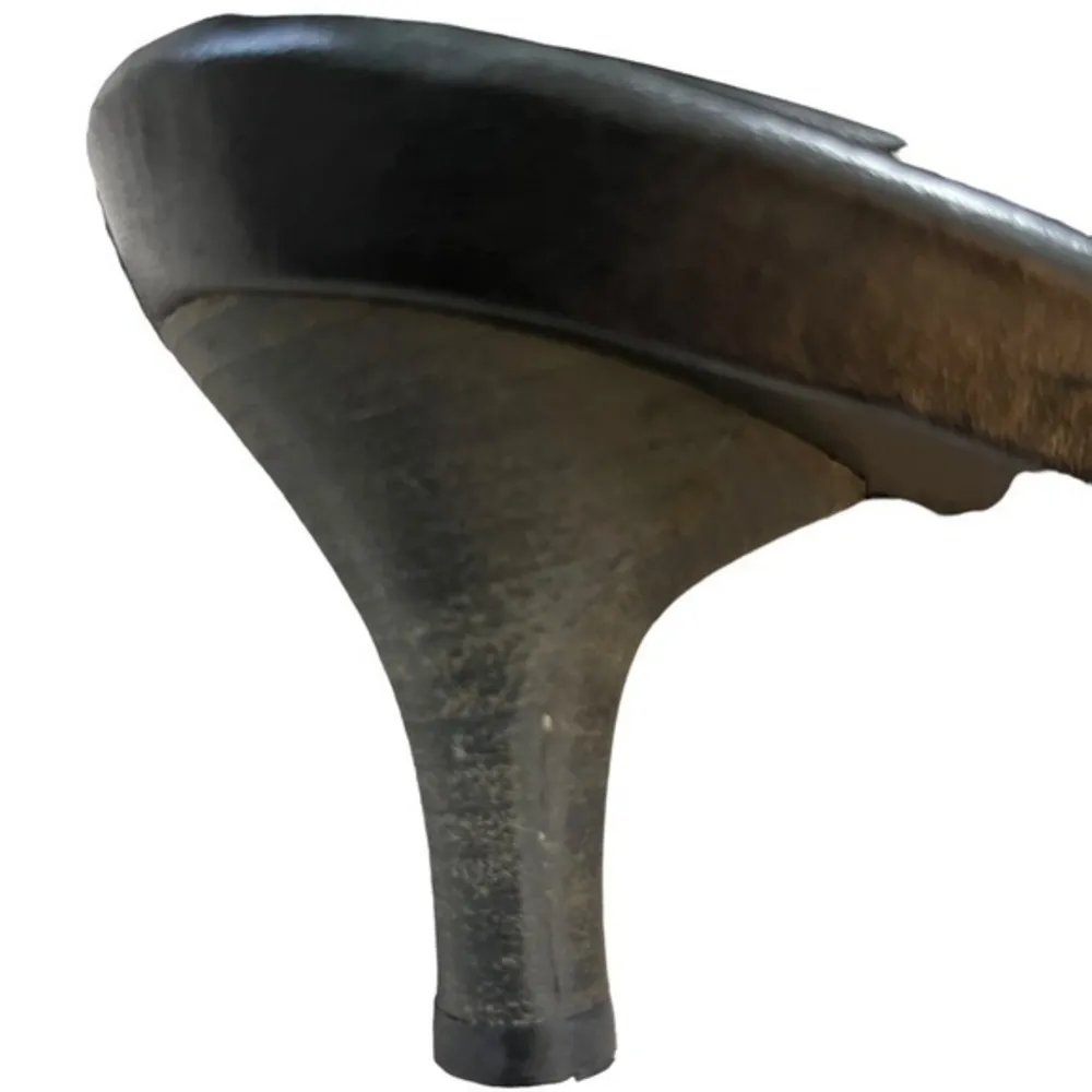 Frye  Black Shelby Ring & Studs‎ Clogs Mules 7.5M - Image 8