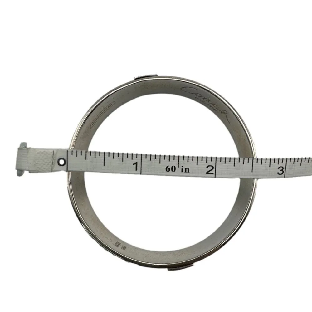 Coach Off White and Silver Bangle Bracelet - Image 5