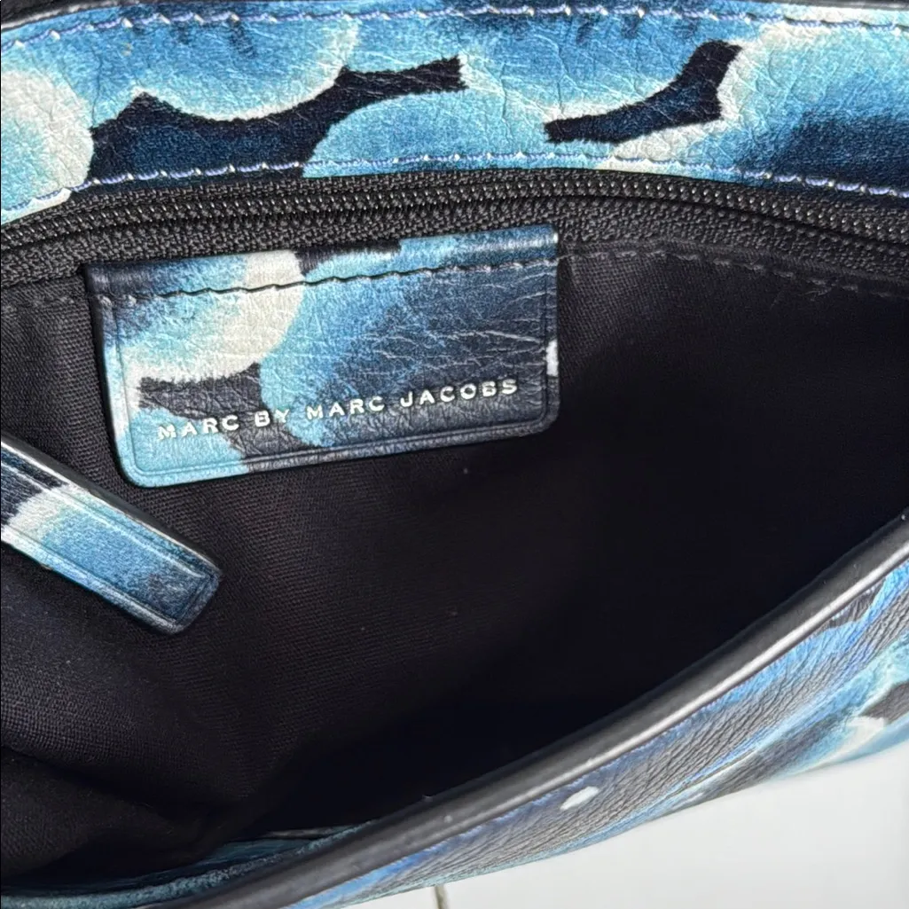 Marc Jacobs Blue Floral Crossbody Bag - Image 8