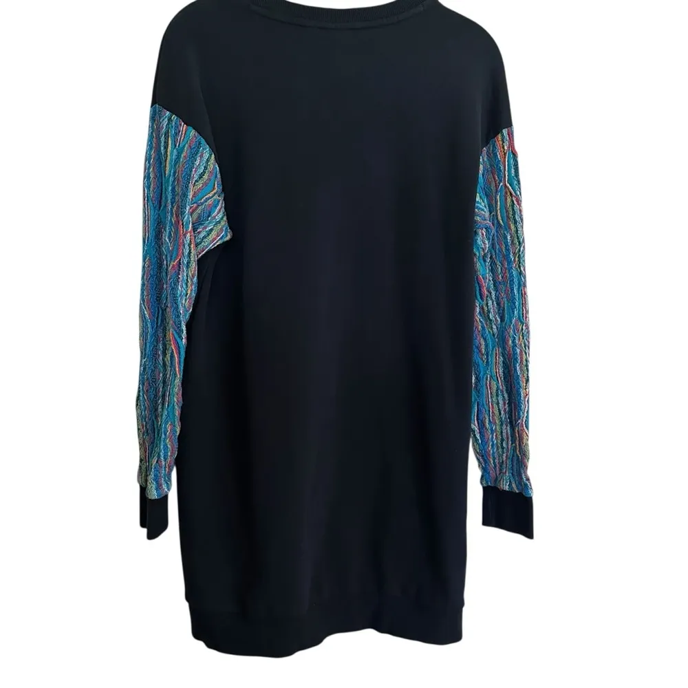 PUMA COOGI Sweatshirt Long Sleeve Shirt Black Dress - Women's Size XS Multicolor - Image 4