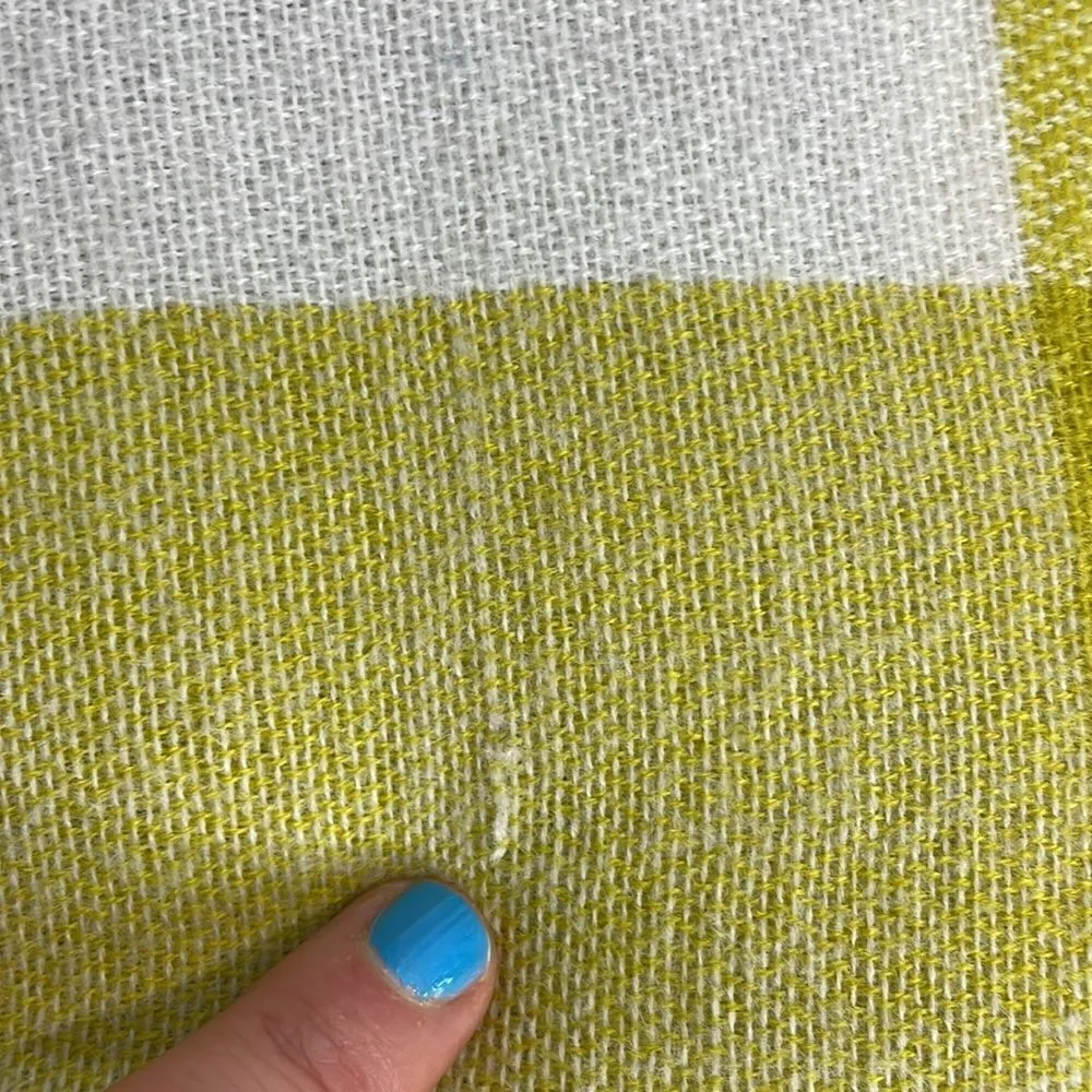 Atmosphere Boho plaid blanket oversized scarf - Image 7