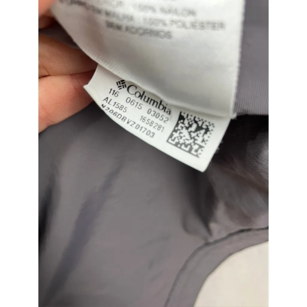 Columbia  Women's Grey Lightweight Zip Up Jacket Size Medium Outdoor - Image 7