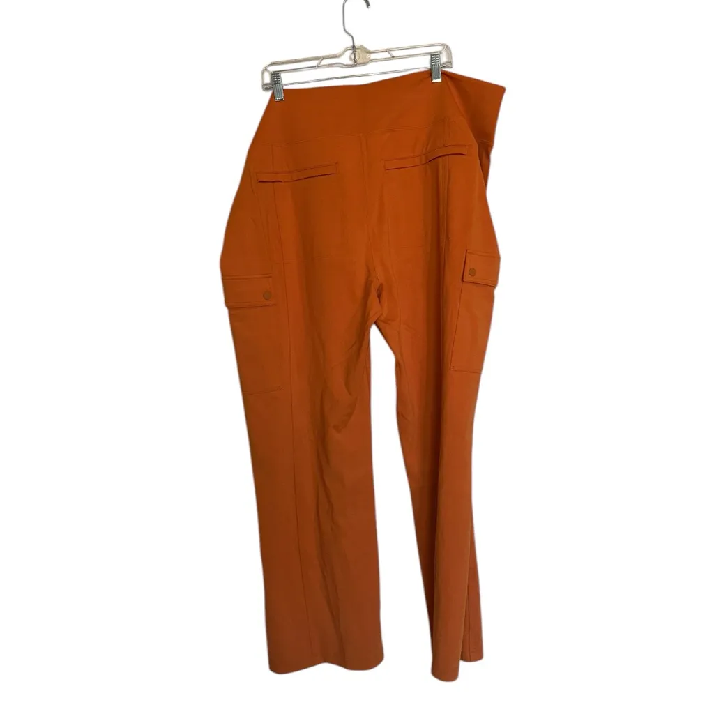 NWT Athleta  Delancey Straight Cargo Pant, Foliage Orange Pants Work Casual - Image 10