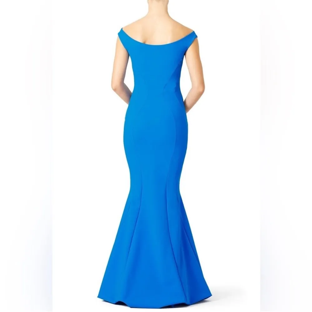 Chiara Boni Vibrant Blue Couture Dress - Image 7