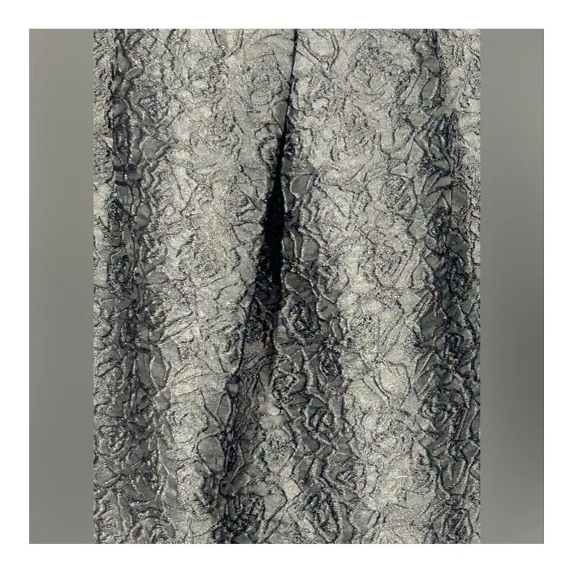 FRNCH Lucy Paris Black Embroidered Pleated Mini Skirt NWT Size Medium - Image 5