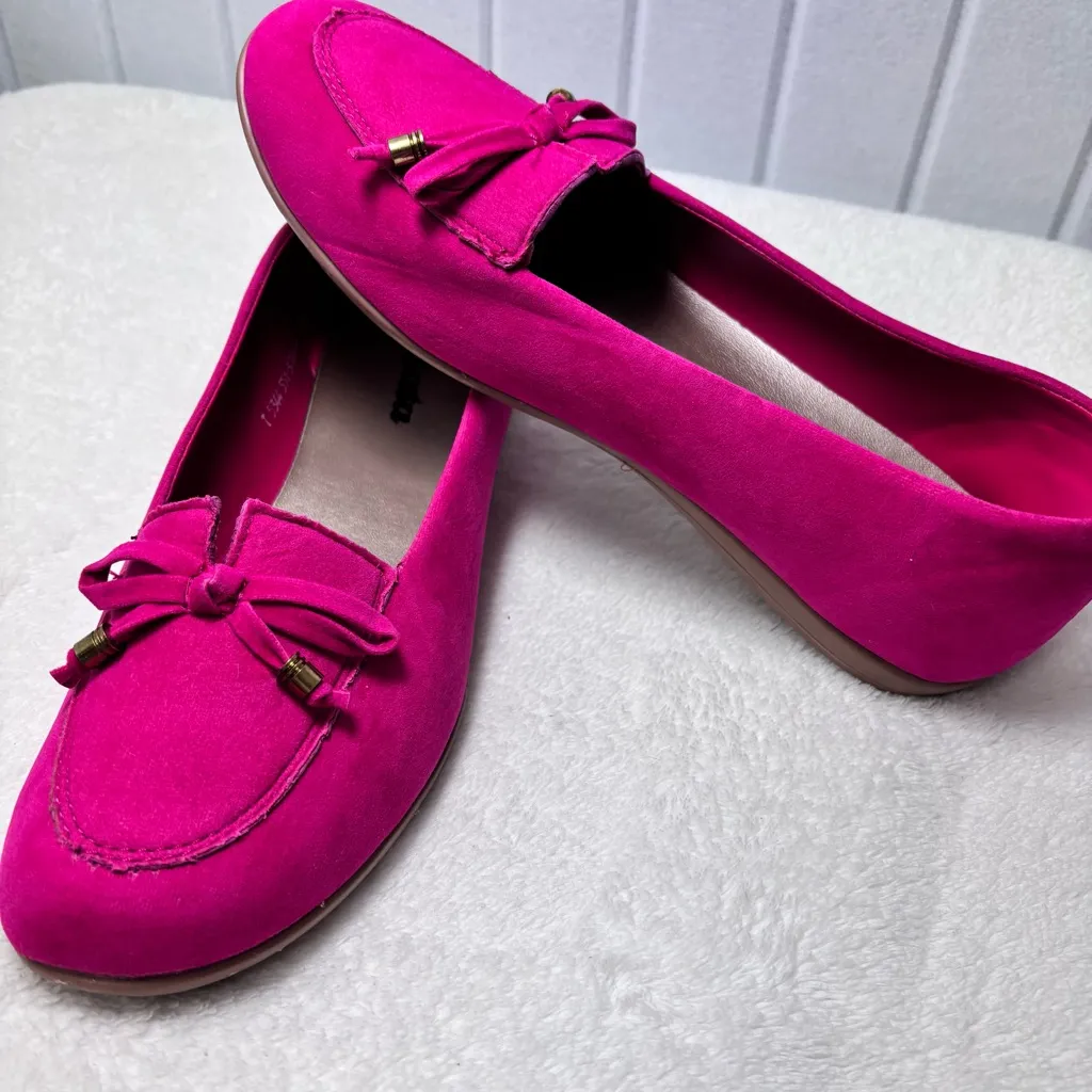 Bata Women's Pink Loafers Casual‎ Size 9 - Image 6