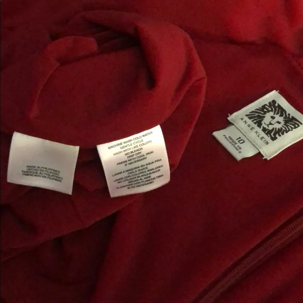 Anne Klein Stretchy Dress Sz 10 - Image 7