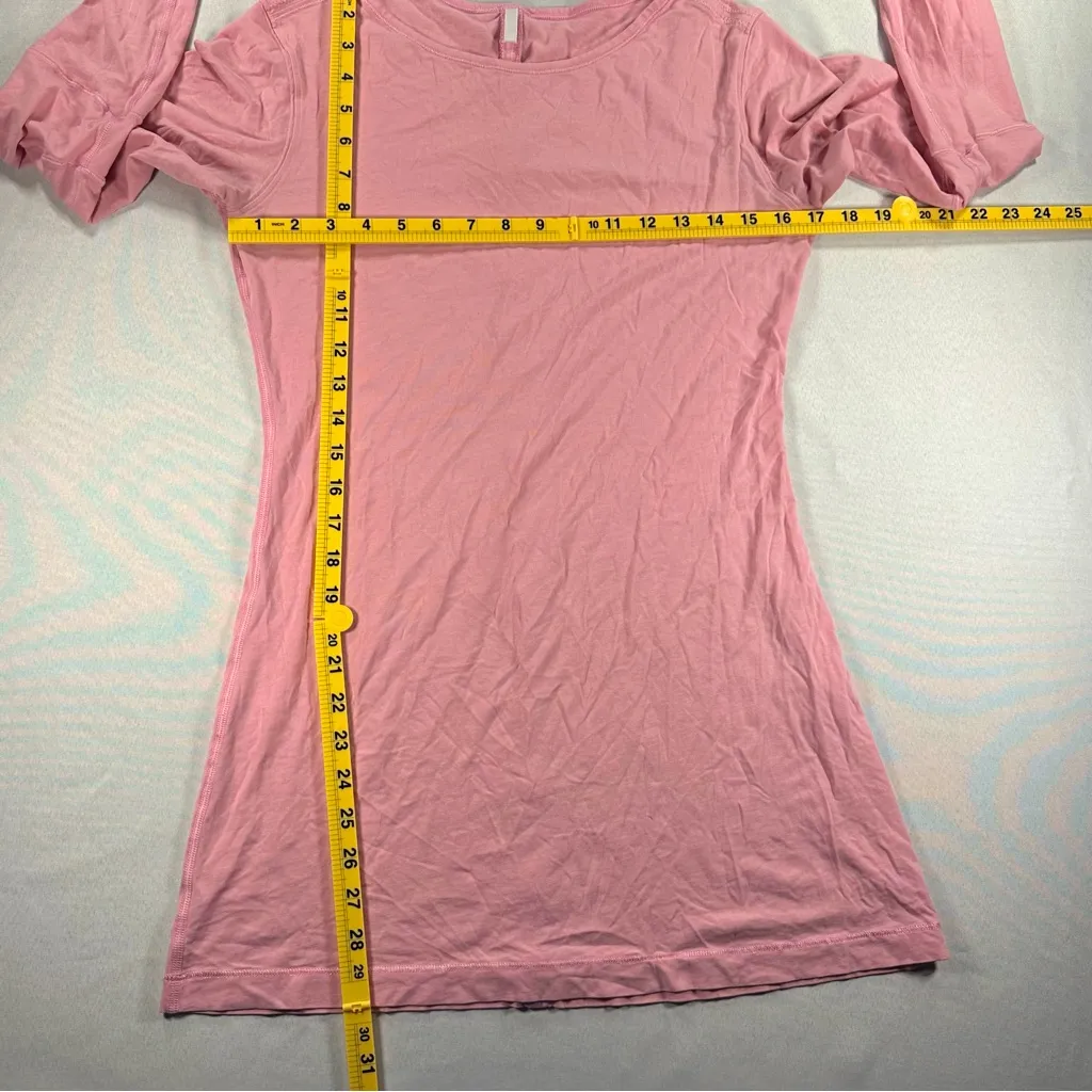 Lululemon • Women's Long Sleeve Pink Tee Size Small - Image 6