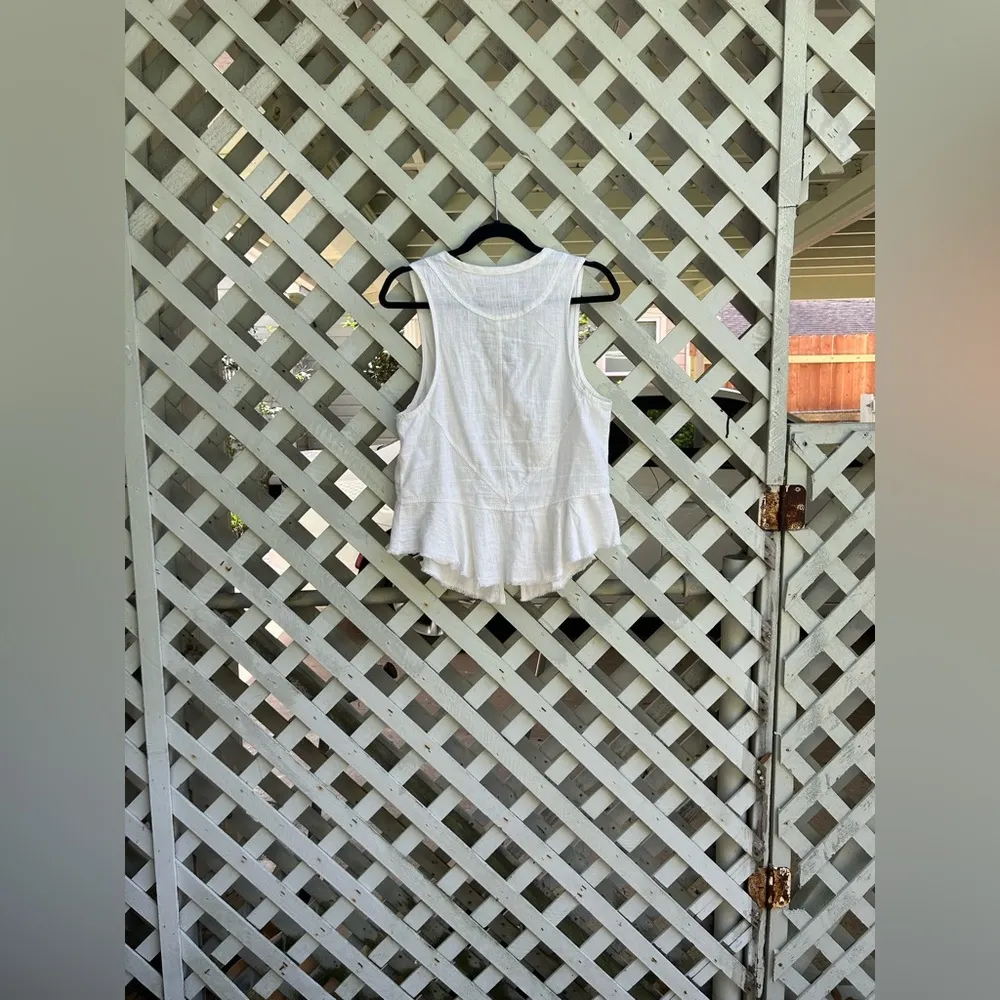 Free people Laruso Linen Vest - Image 8