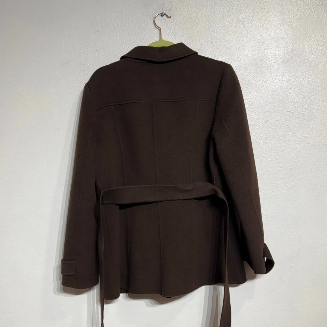 Besti Belli Brown Handmade Jacket Sz S - Image 10