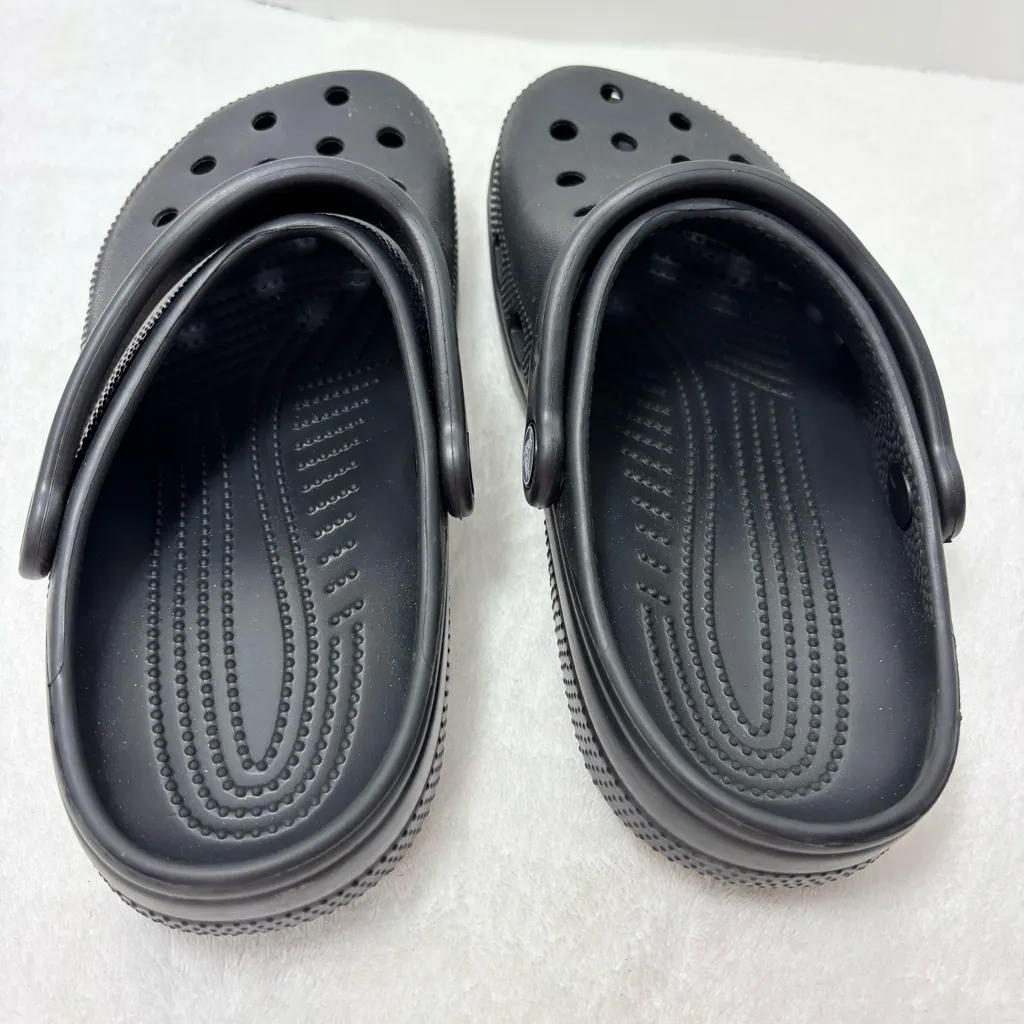 Crocs Classic Clogs‎ Black Mens Size 5Women’s Size 7 - Image 3