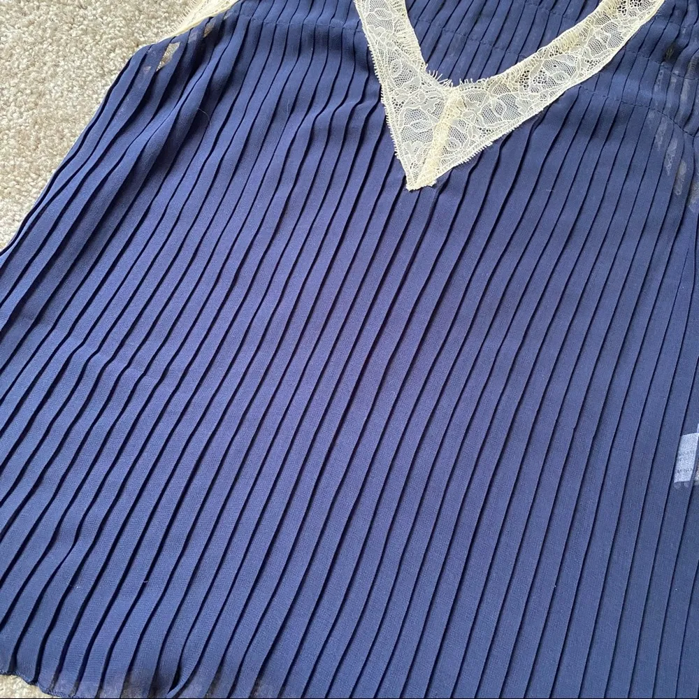 ZARA Pleated lace top - Image 3