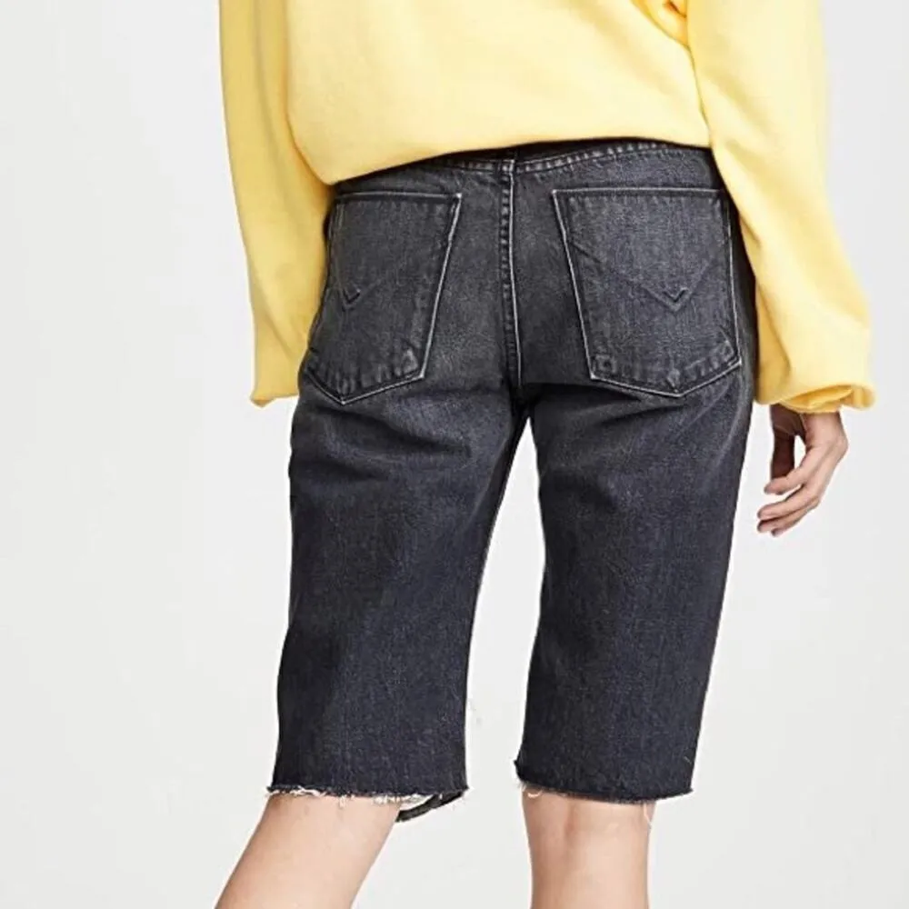 Hudson Sloane Long Cut-Off Distressed Shorts NWT - Image 5