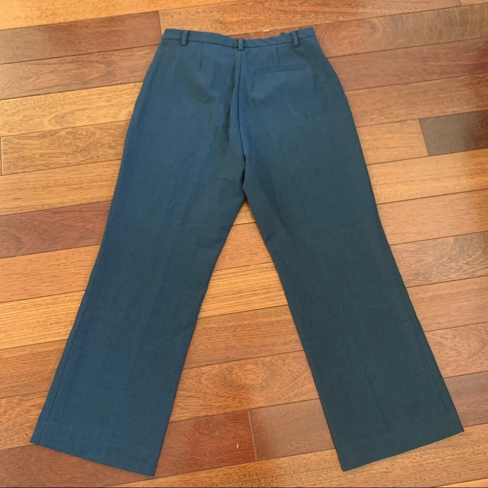 🆕 Gap | Wide Leg Cropped Trousers Navy Blue 6 - Image 3