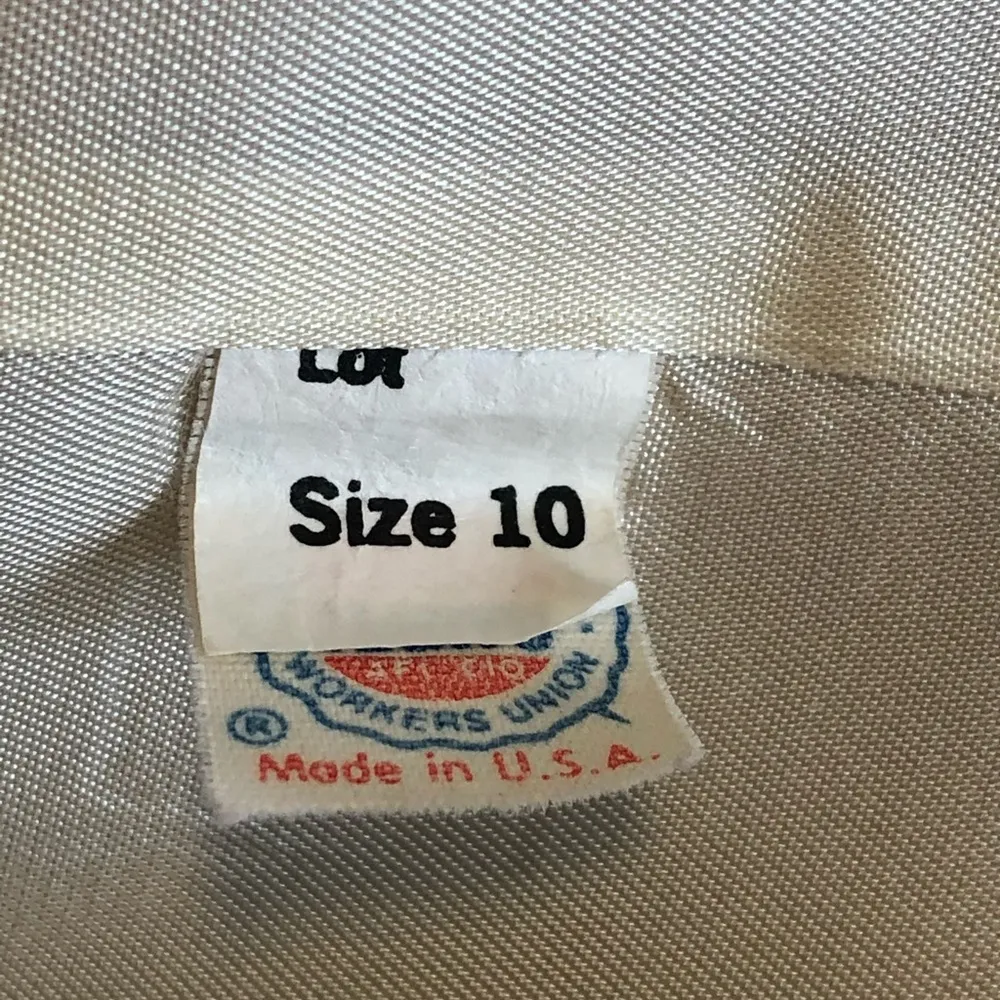 80s Forecaster of Boston Pea Coat Beige Size 9 10 - Image 6