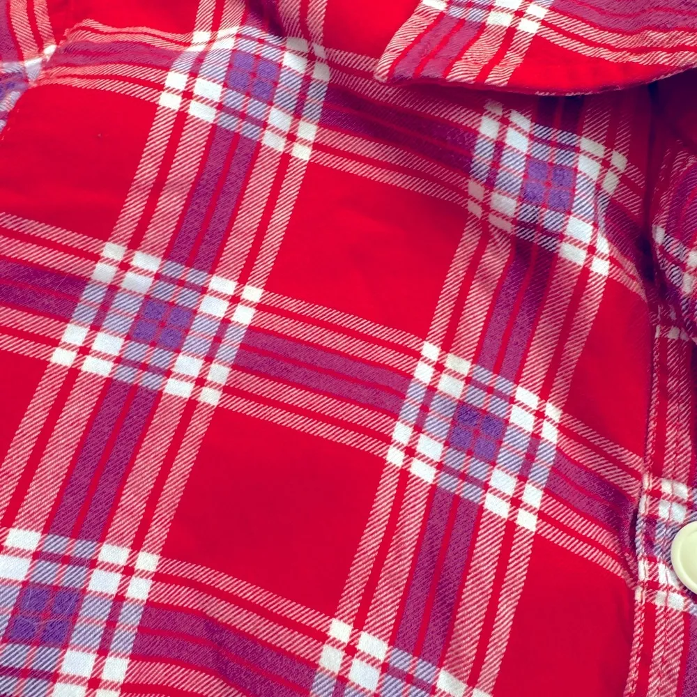 🩷❤️💜L.L. Bean fleece lined plaid flannel size XXS - Image 4