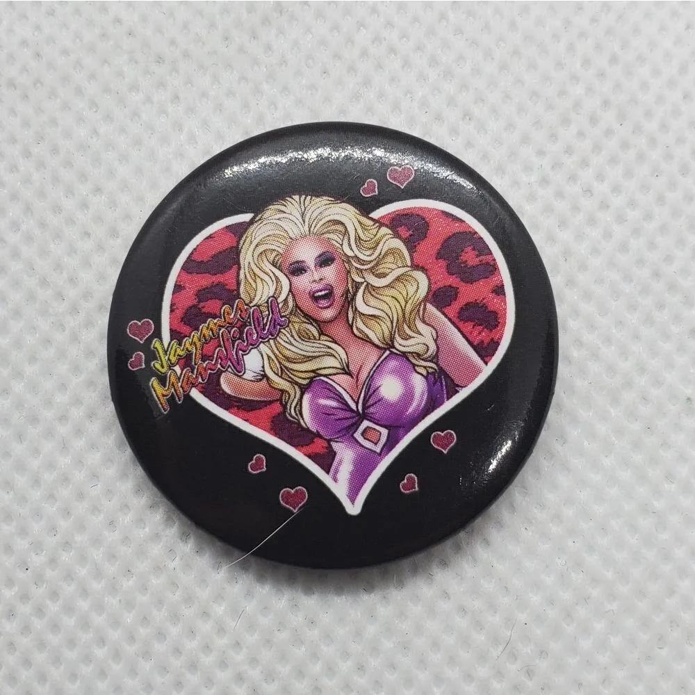 Jaymes Mansfield Drag Queen Pin Pink - Image 2