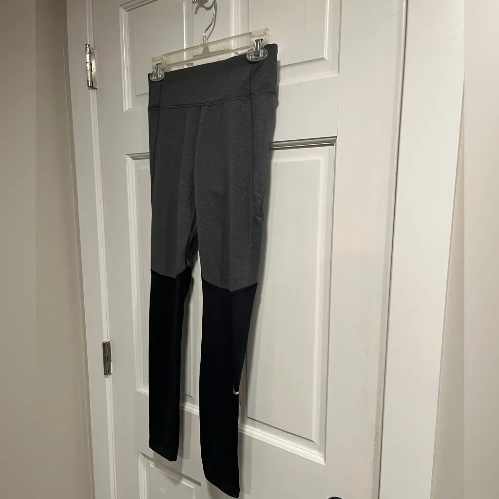 Nike Tight Fit Mid Rise Full Length Dri Fit Running Tights NWT Size Small - Image 5