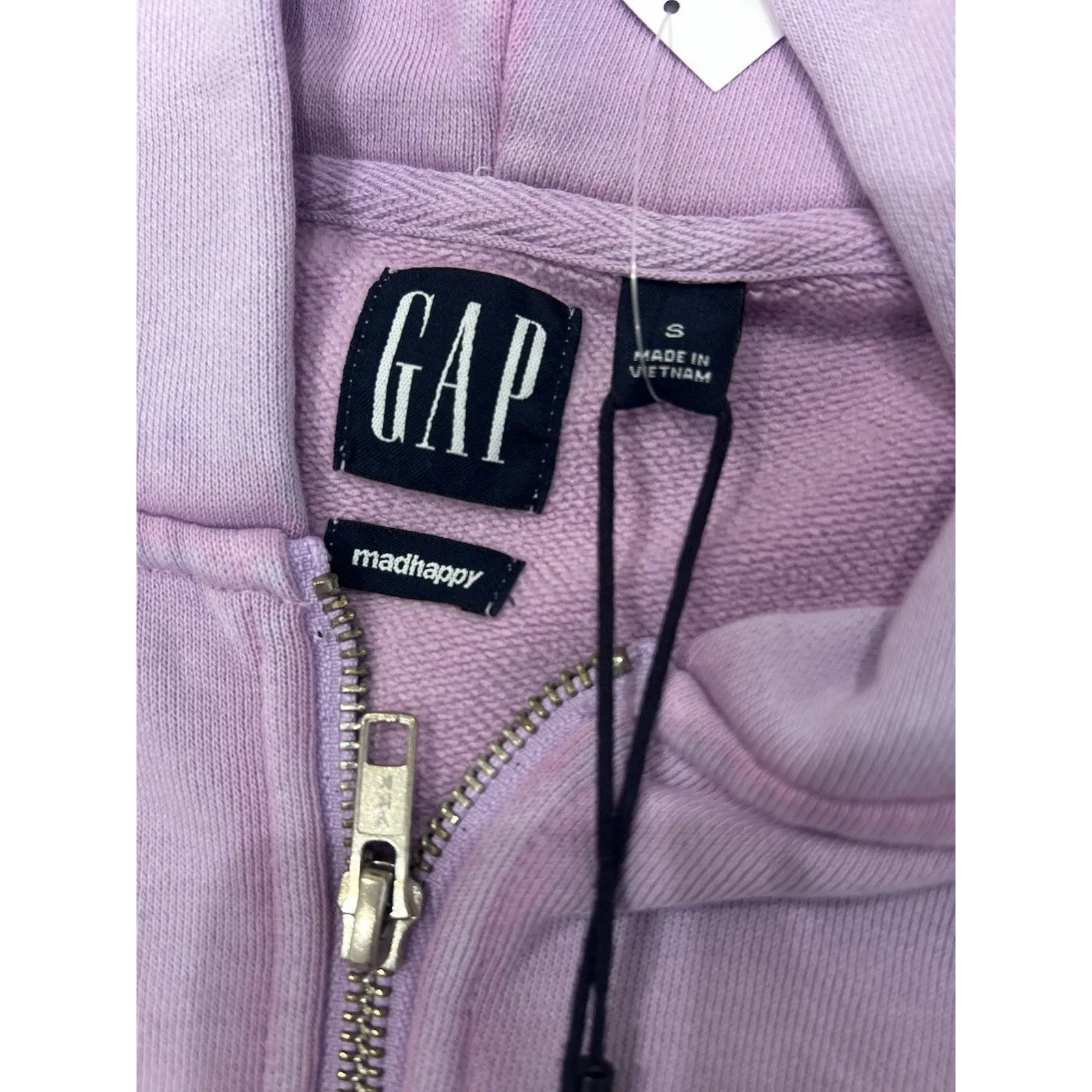 Madhappy x Gap Set Cropped Hoodie and Straight Sweatpants Size S Wisteria Purple - Image 5