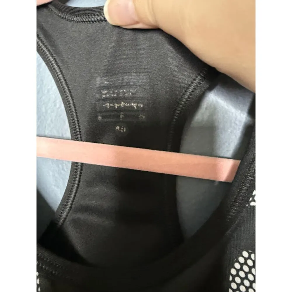 Nike Athletic Bra Sports Bra Size Small No Padding Dri Fit Letter Pattern - Image 4