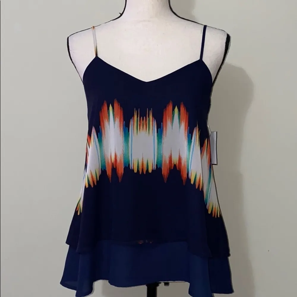 Collective Concepts blue tank size XS NWT - Image 5