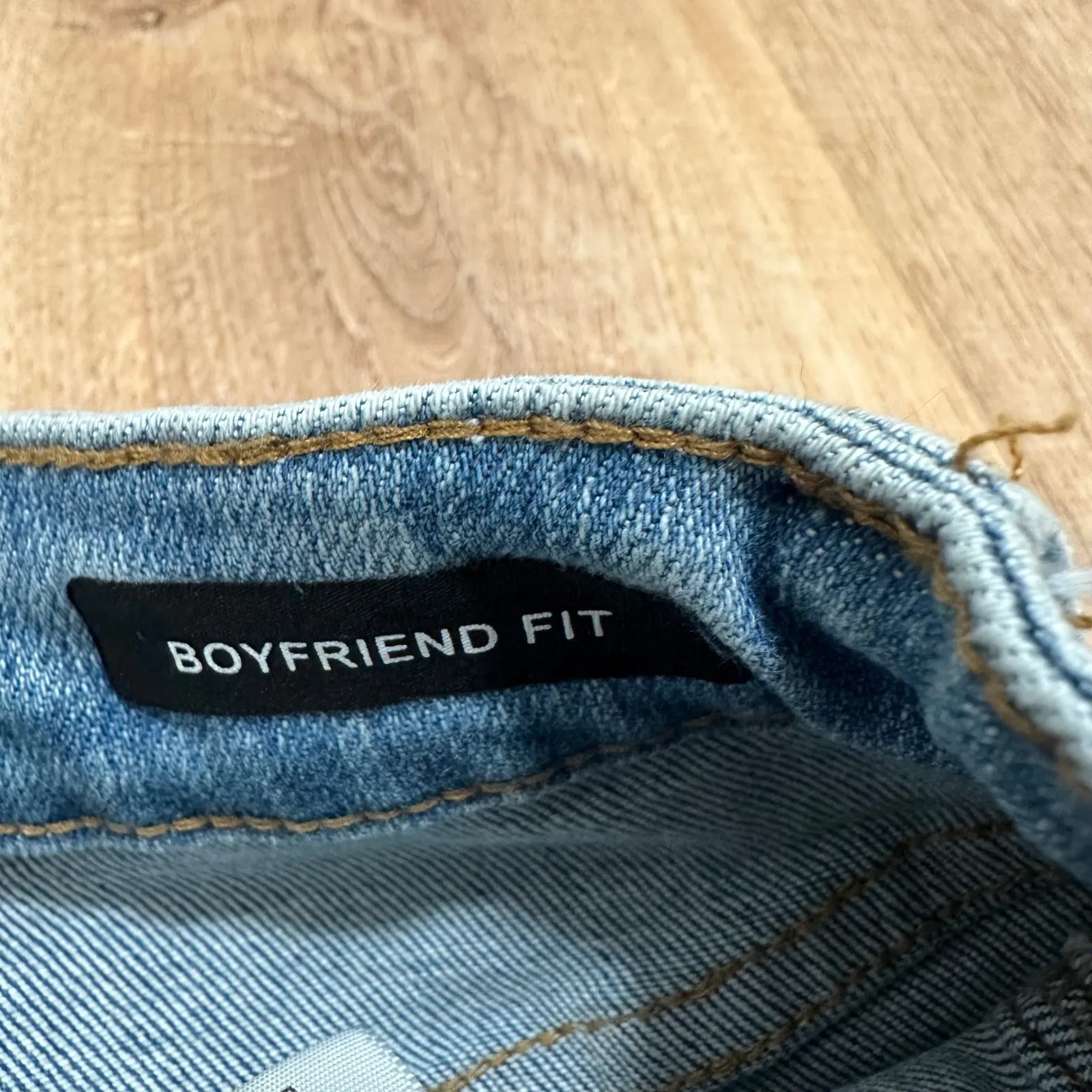 Judy Blue | Light Blue Boyfriend Fit Distressed Blue Denim Jeans, Size 5/27 - Image 6