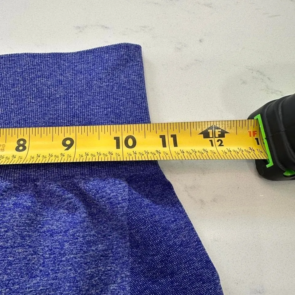 NVGTN Lift Seamless Shorts Womens XS Blue Contour Scrunch Push Up Booty Athletic - Image 4