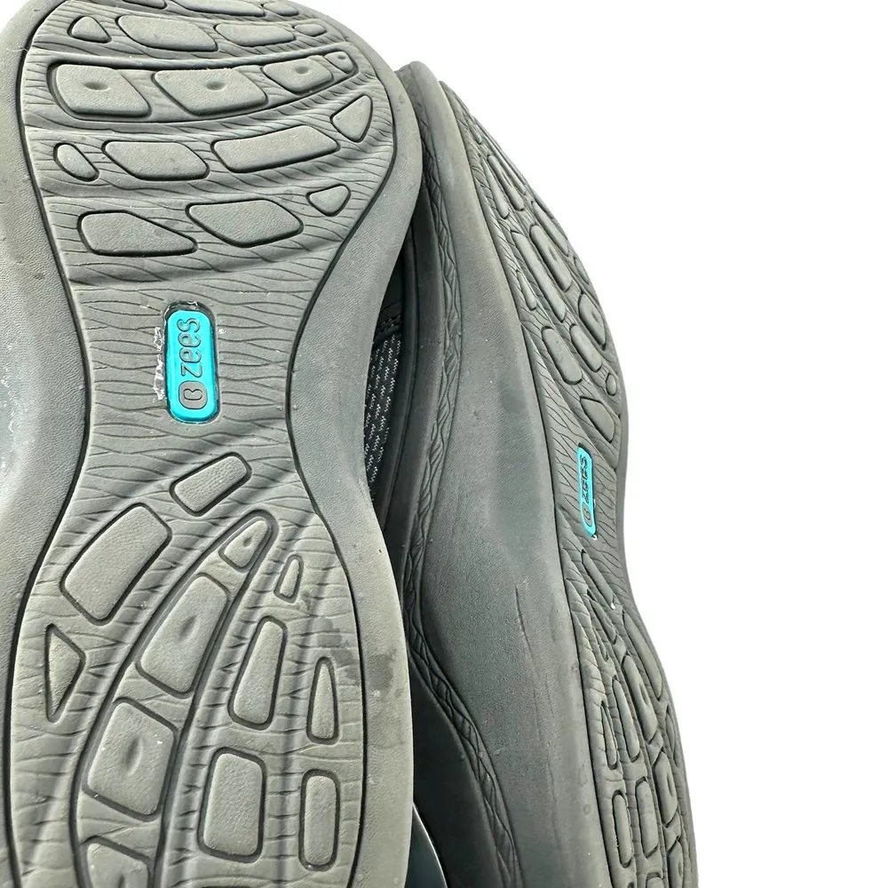 BZEES DERIVE GRAY CLOUD TECHNOLOGY SLIP ON SNEAKERS SIZE 10 - Image 5