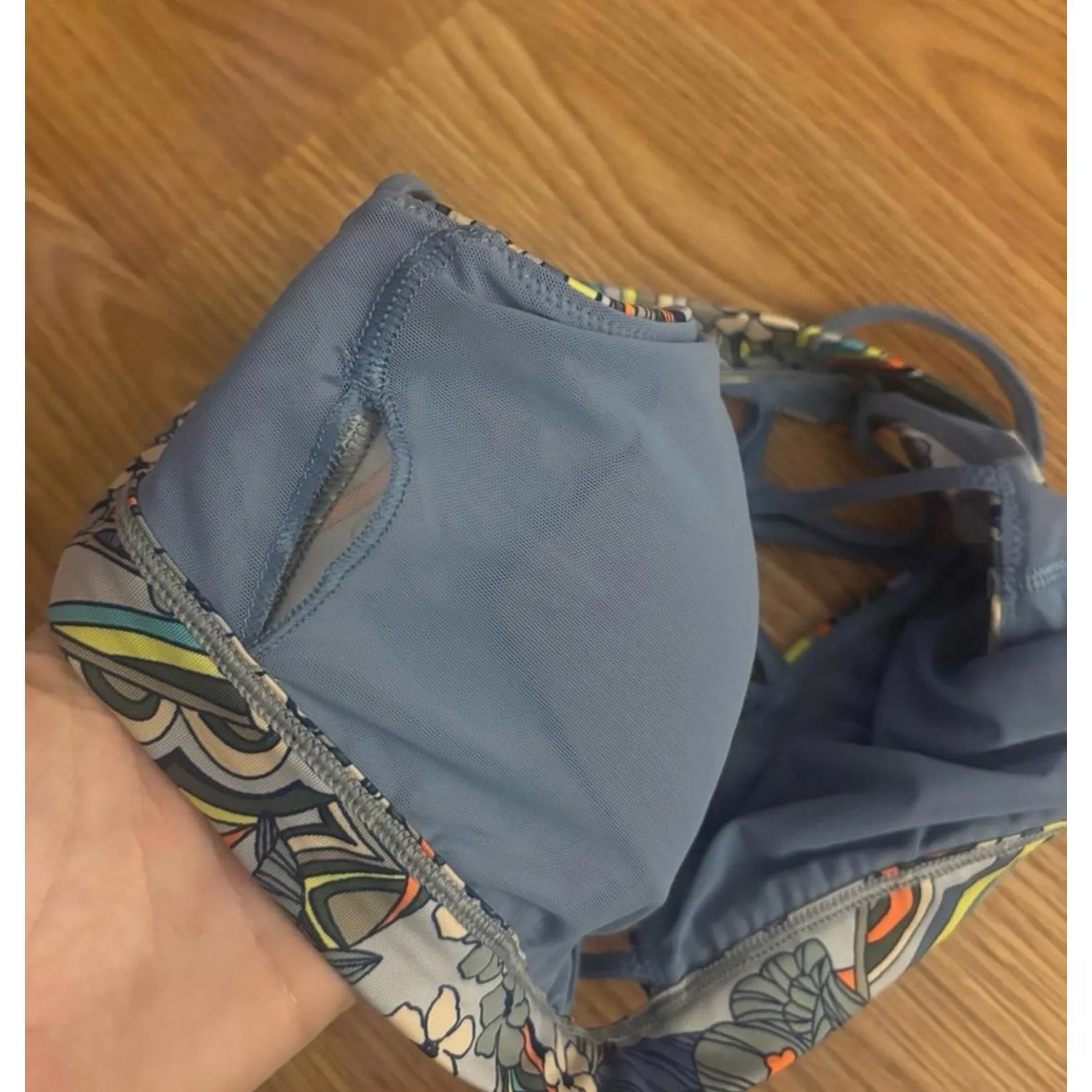 Victoria Sport Floral Sports Bra Size Large - Image 6