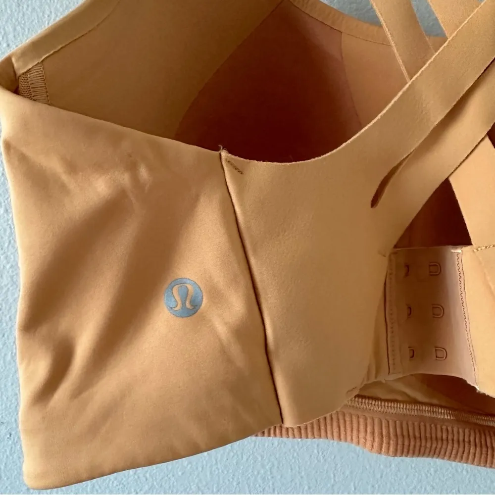 Lululemon AirSupport Bra High Support Warm Apricot - Image 6