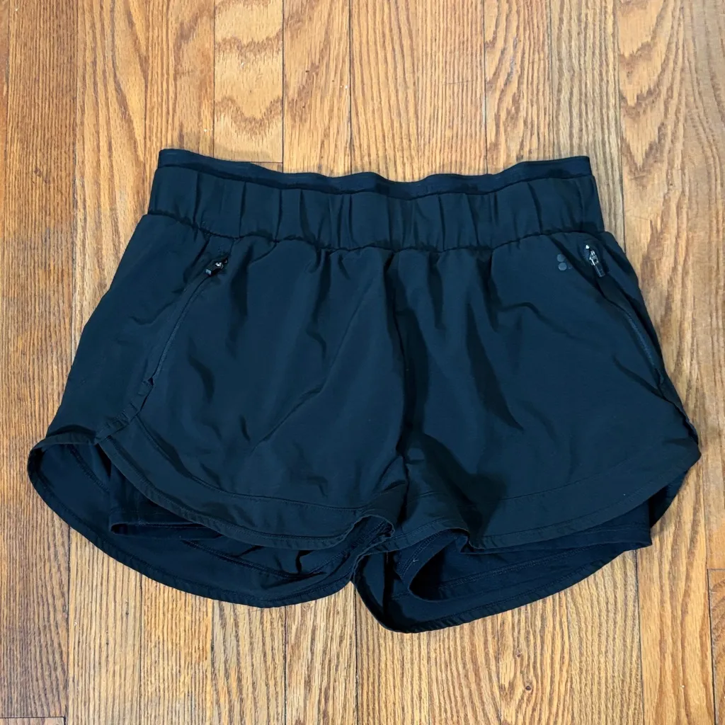 Sweaty Betty Women's On Your Marks 4” Running Shorts Black size M - Image 2