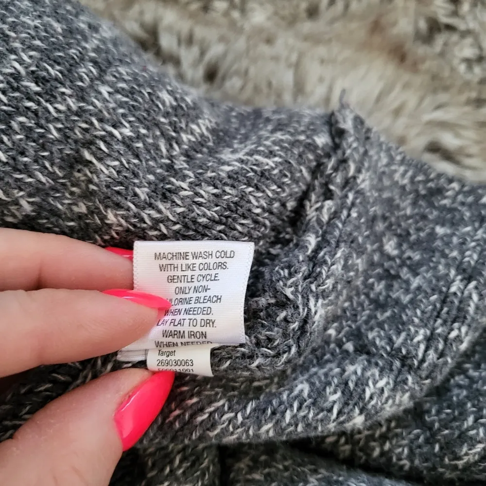 Converse One Star Knit Tailored Cardigan Sweater Size Small - Image 8