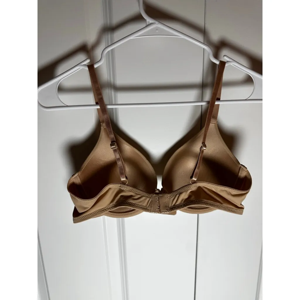 No Boundaries Beige Push-Up Bra 36B - Image 2