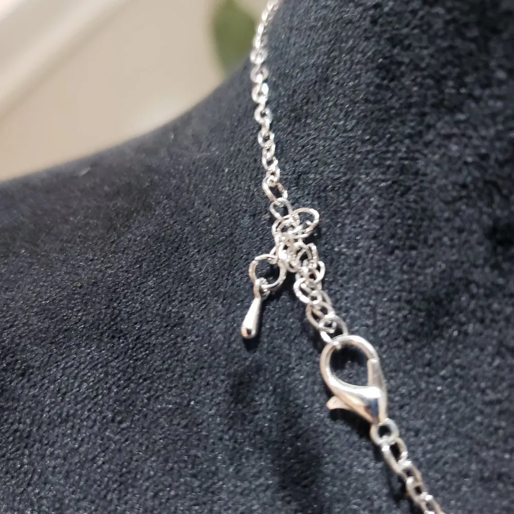 Bijoux by Meera Womens Genuine Eye Cat Stone Pendant Necklace Gold - Image 4