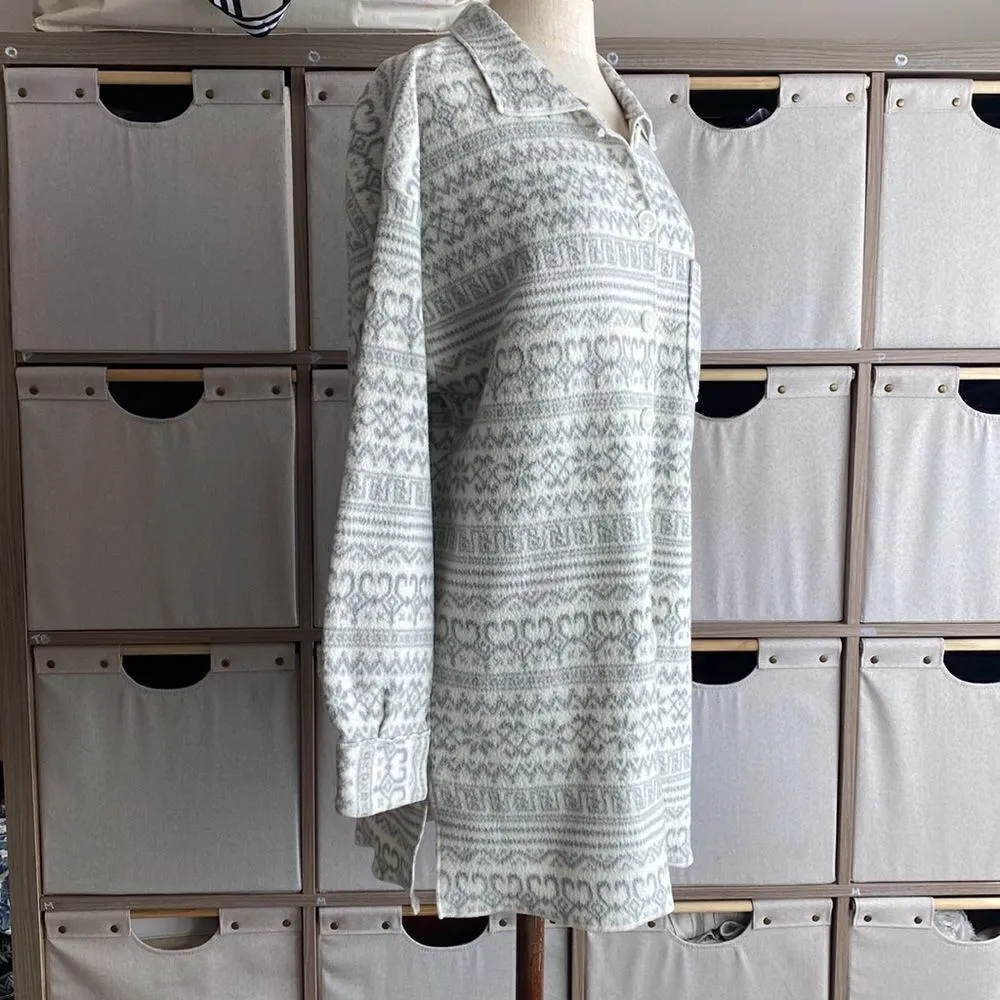 Vintage Victoria Secret country fair isle Shacket - Image 7