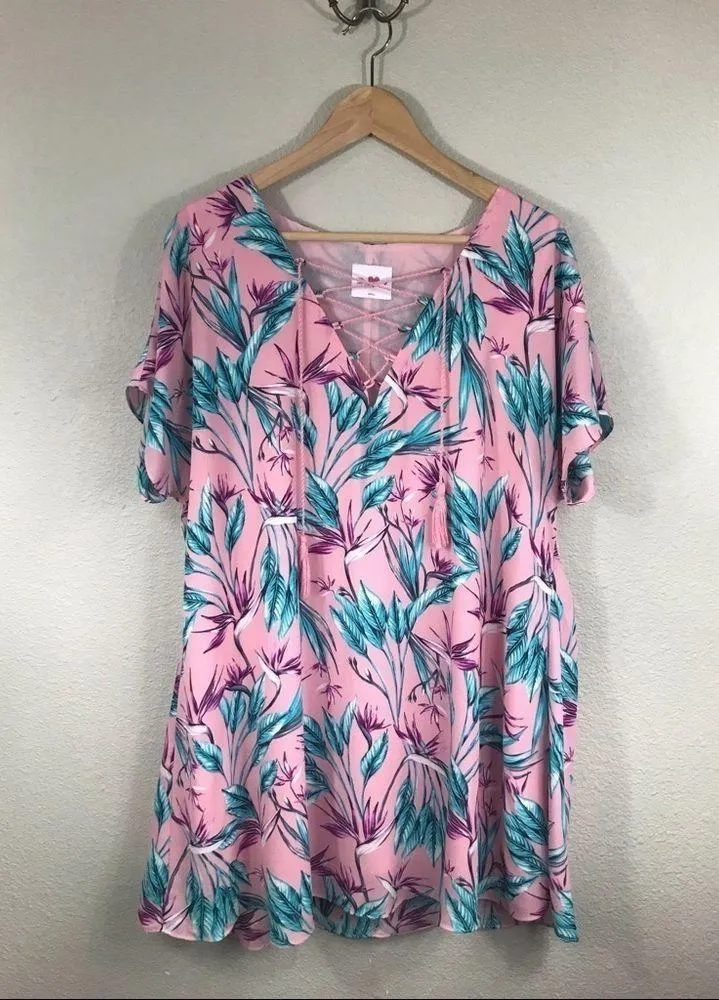 Buddy Love Cuba Libre Reed Dress Pink - Image 2