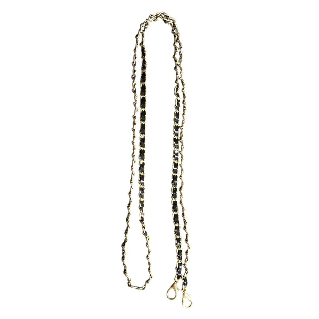 Paris Novelty Acrylic Crossbody Perfume Bottle Purse Blue - Image 5