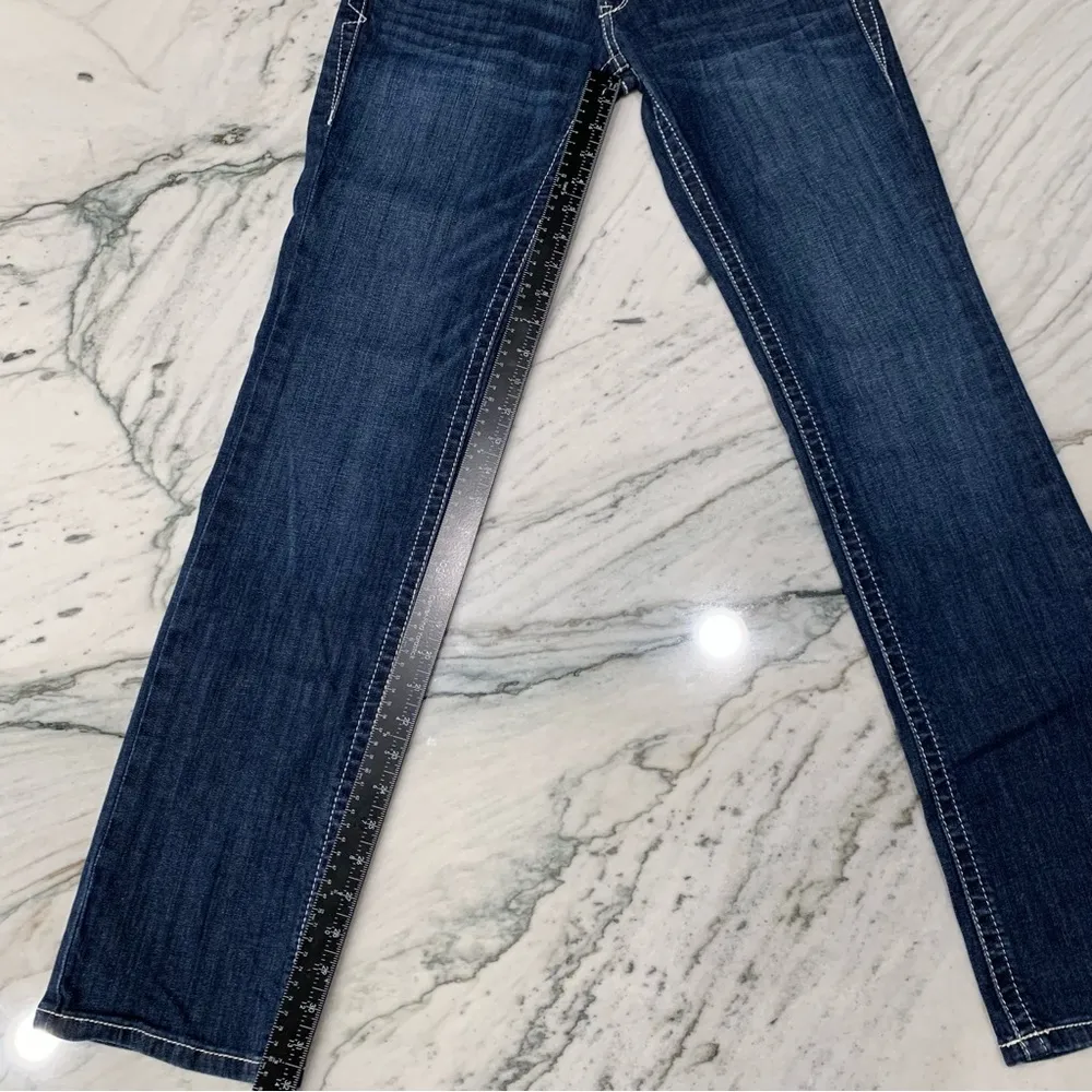 Ariat R.E.A.L. Clarissa Mid-Rise Jeans, Women’s Size 26R, 32” Inch Inseam, EUC! - Image 7