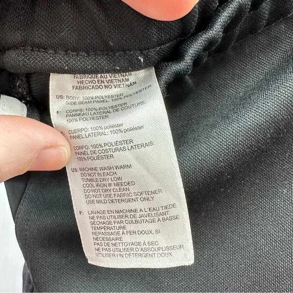 Adidas Climalite black athletic pants women's‎ small - Image 6