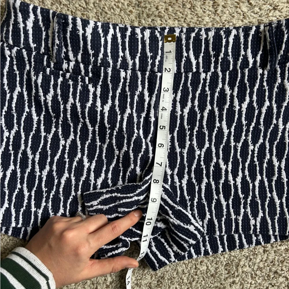 🦋 LOFT Blue White The Riviera Short Shorts Casual Formal Vacation 4 - Image 6