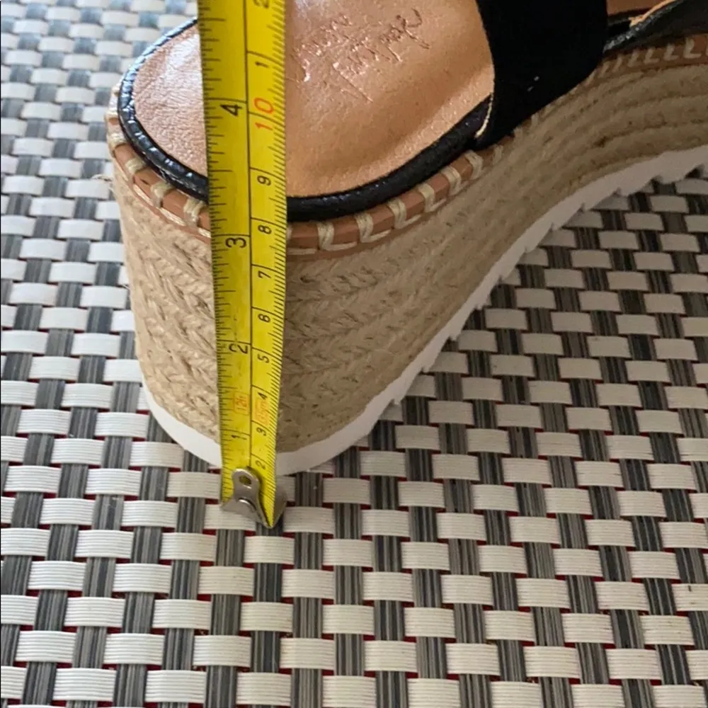 Crown Vintage wedge shoes Black Size 8 - Image 3