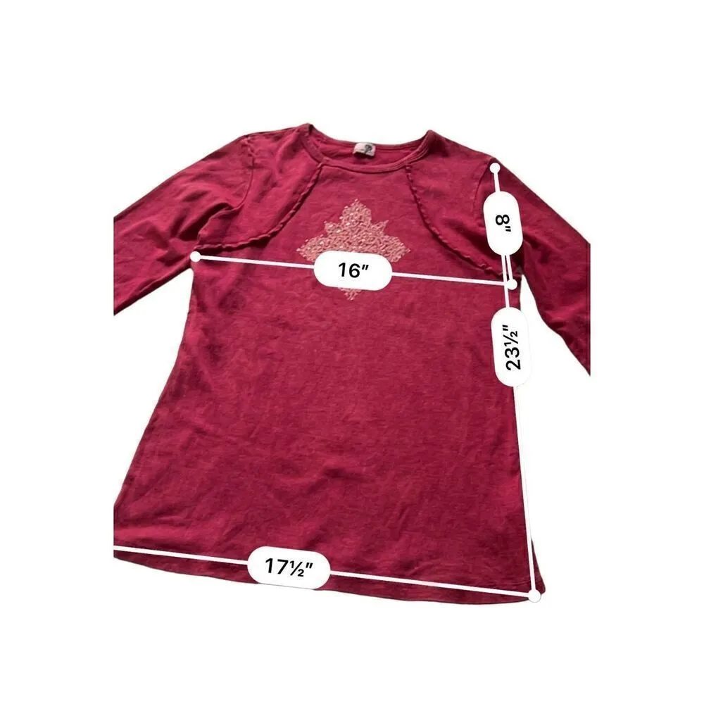 Vintage y2k One World rhinestone long sleeve T-shirt - Image 5