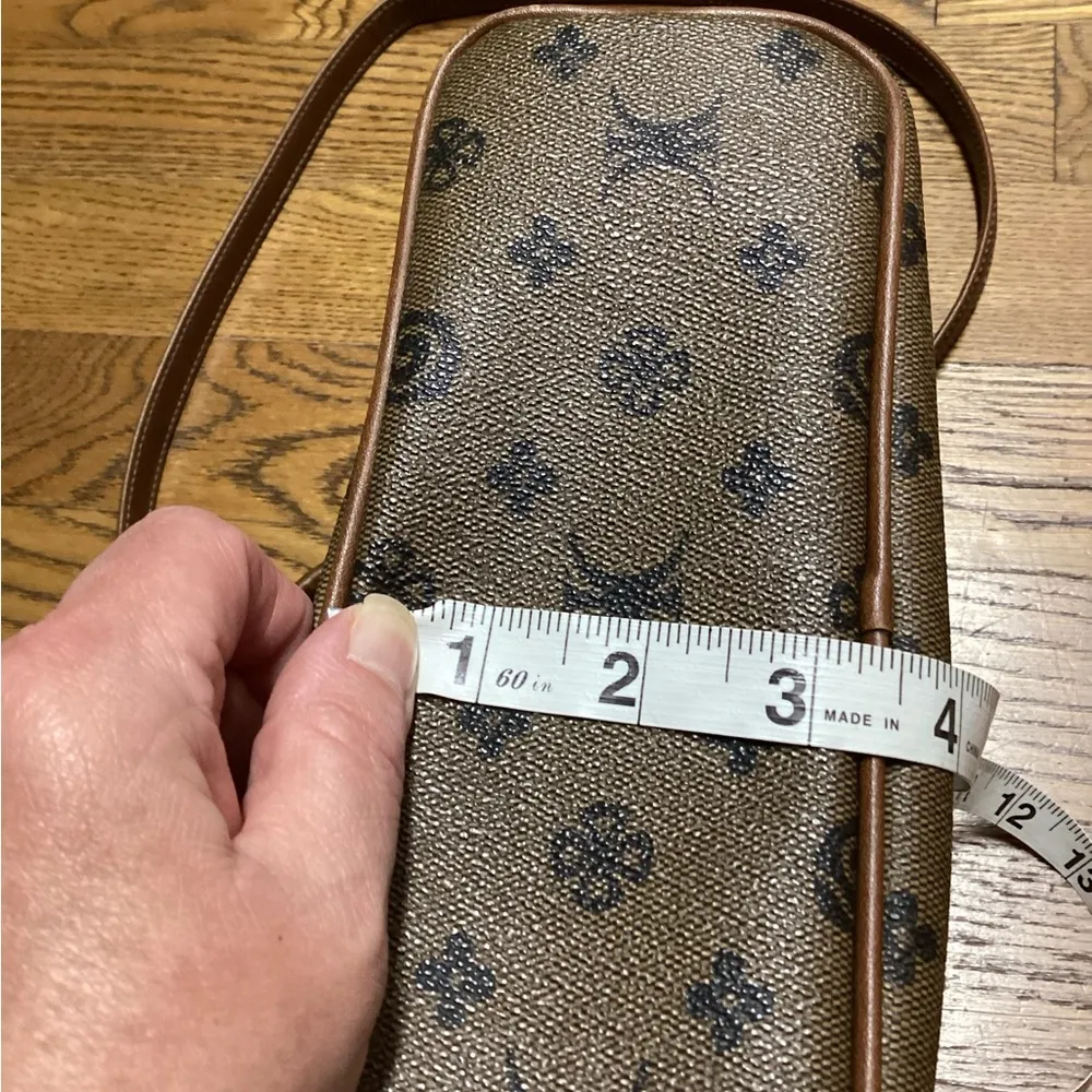 Rosetti purse. Dark taupe with brown leather handles and strap. Super cute - Image 11