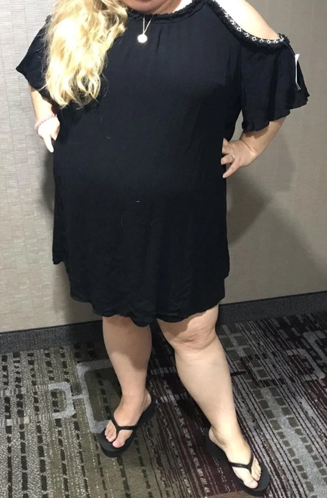 As U Wish Dress Cold Shoulder LBD 3x - Image 3